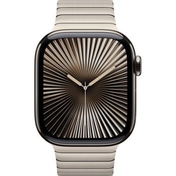 Умные часы Apple Watch Series 10 42 мм, S/M 130-200 мм, Titanium Case GPS+Cellular, Natural (натуральный)